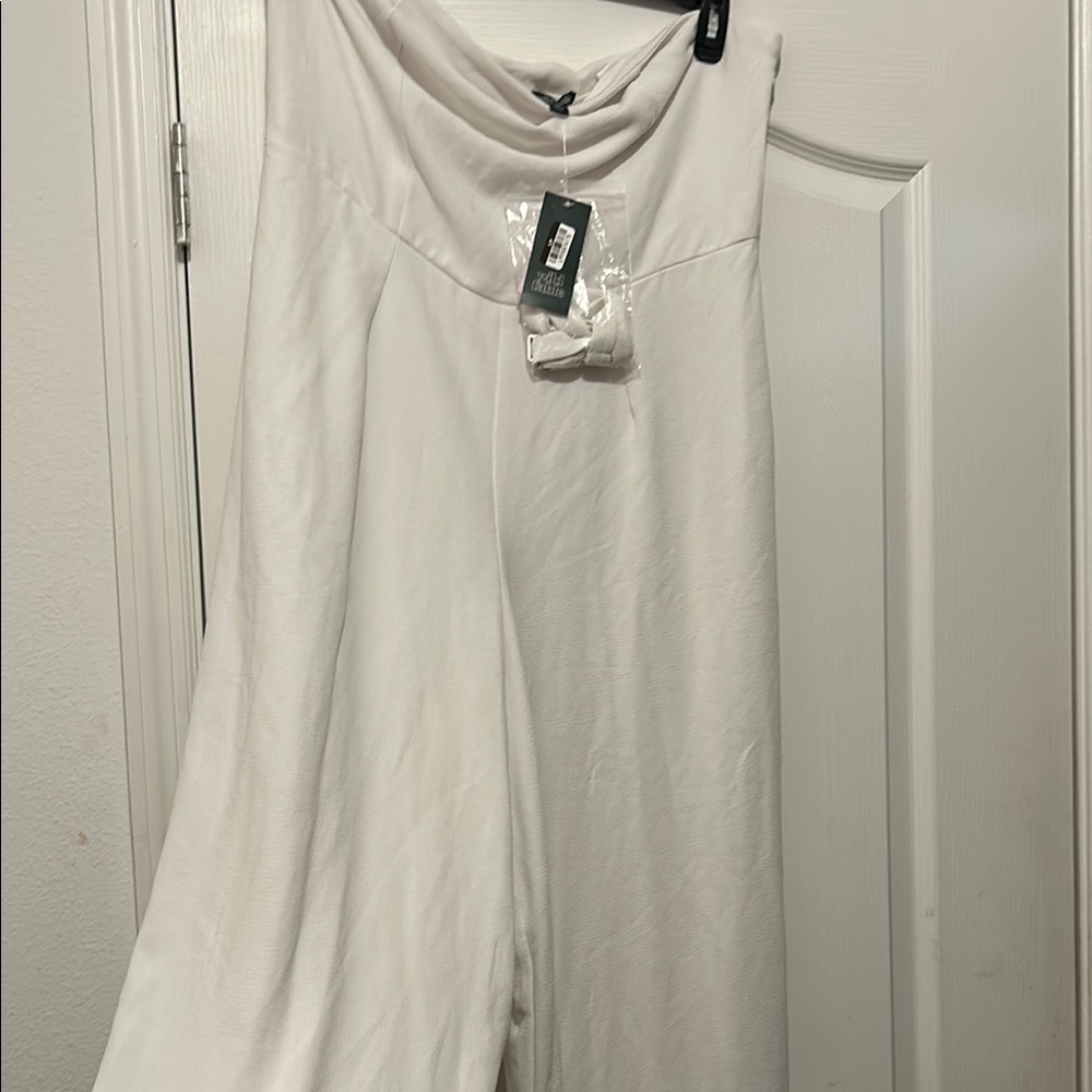Elegant Wild Fable White Jumpsuit
